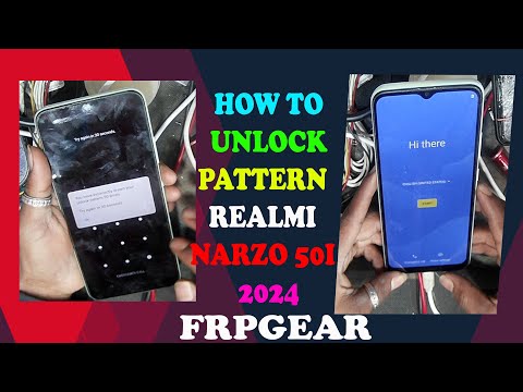 HOW TO PATTERN UNLOCK/HARD RESET REALMI NARZO 50I 2024