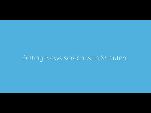 Create News App in 4 minutes with Shoutem | Content App
