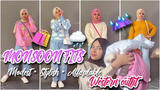 Affordable Monsoon☔️Outfits You’ll Actually Wear! | Modest + Western Flipkart Haul😍🛍️