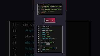 how to make search bar using html & css |  @codebrowser   #shorts #search  #searchbar  #htmlcss