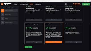 How to Create a Binary Options Robot ready made signals. Iq options strategy