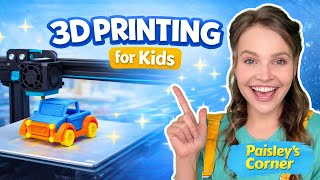 STEM Learning for Kids - 3D Printing for Kids 🖨️ | Learn How 3D Printers Work | Fun Videos for Kids