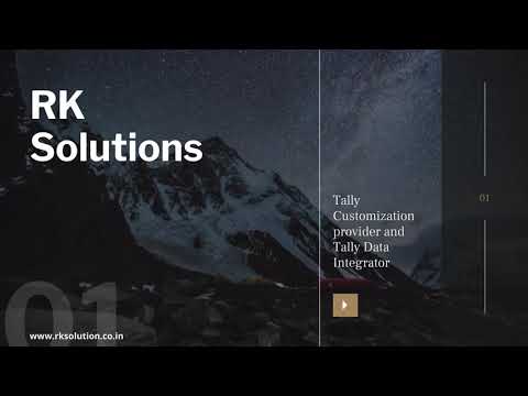 RK Solution | Tally Customization Provider, Chennai