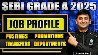 SEBI Grade A Job Profile 2025 | SEBI Grade A Officer Salary & Perks | SEBI Grade A Work Life Balance