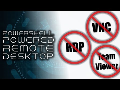 Challenge Accepted: Writing a Remote Desktop Server in PowerShell