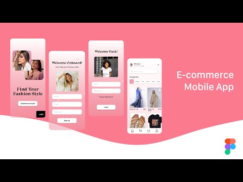 E-commerce Mobile App Design on Figma