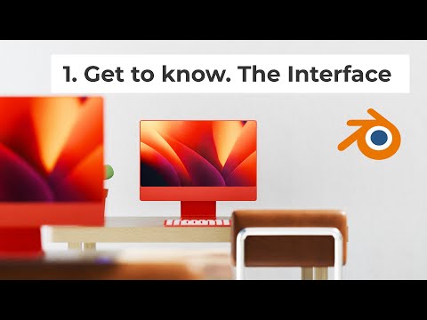 Lesson 1. Blender Interface. Editors. Workspaces. Customizing and Saving Preferences.