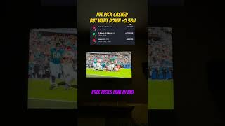 Down -0.36u tonight — full transparency always. #sportscommunity #bettingszn #mindsetmatters #nfl