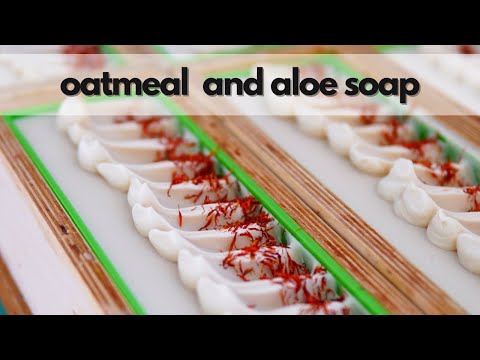 Making Unscented Soap (with Oatmeal!) for Sensitive Skin