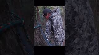 He shot a Bigfoot! #hunter #bowhunting #bigfoot #hunting #hunt #wild #shorts #youtubeshorts #short