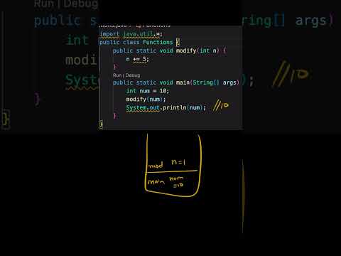 Java Tricky Questions | Functions | #coding #javainterview