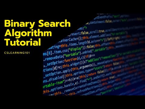 Binary Search Algorithm - Tutorial