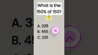 Quick Math Challenge of the Day! 🧮Solve this puzzle before the timer runs out ⏳#shorts