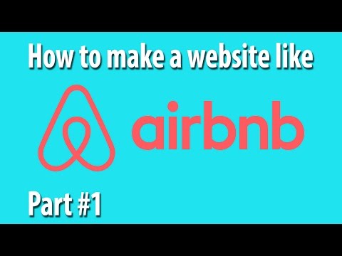 How to create a professional website in HTML part #1 [How to build a website like Airbnb]