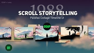 Smooth Scroll Storytelling: GSAP, Lenis & Advanced Animations (Studio Ghibli Style) | Part - 01