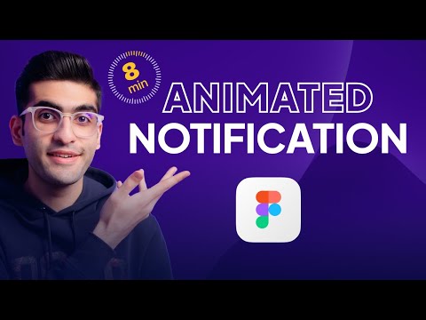 Create an Animated Notification in 8 Minutes | Figma Tutorial