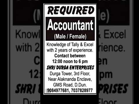 #Uttarakhand_#Dehradun_#Accountant_#jobs_#All_type_of_jojobs_#High_#pay_#jobs_