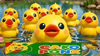 Fun 1 to 10 Counting Nursery Rhyme for Kids | Learn Numbers with Song | @CAKO PONX & kids Songs