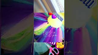 colorful tutu💙💜💚#subscribe #likesharecomment