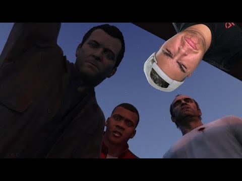 PRIMERA MISION JUNTOS LOS TRES GTA V #10