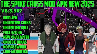 UPDATE! Download The Spike Cross v6.3.307 2025 MOD APK (Unlock All Characters, Money, Max Level)