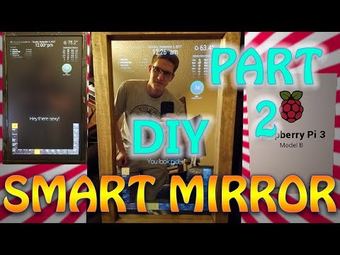 How to: Make Your Own Smart Mirror. Part 2, Construction