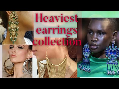 Heavy earrings/ Big earrings/Latest earrings/ 2021 heavy earrings