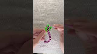 DIY L.O.L Dolls inspired loom band bracelet