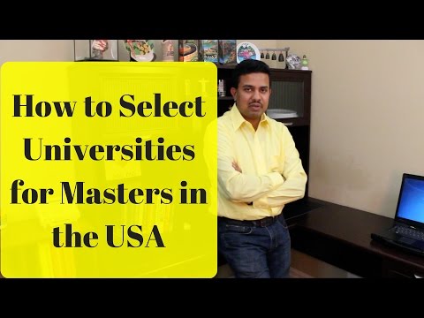 How to select universities for ms in us | How should select university in masters | Step focus |