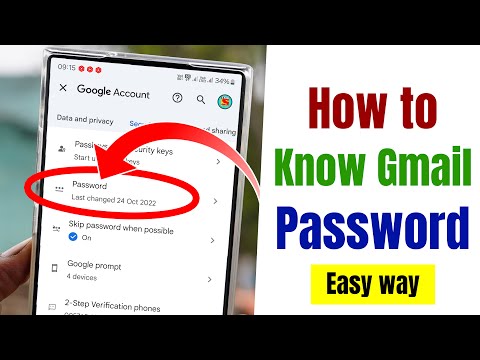 How to Find Gmail Password in Mobile, I Forgot My Gmail Password How to Recover Without Phone Number