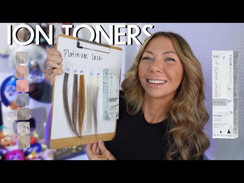 how to use ION toners from Sally's (toning & gray blending)