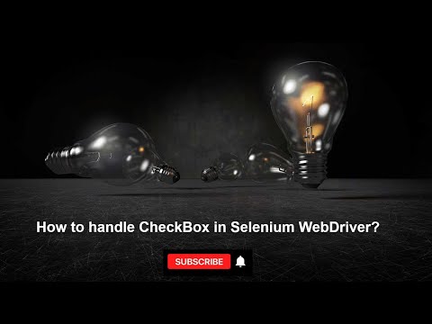 How to handle Checkbox in Selenium WebDriver