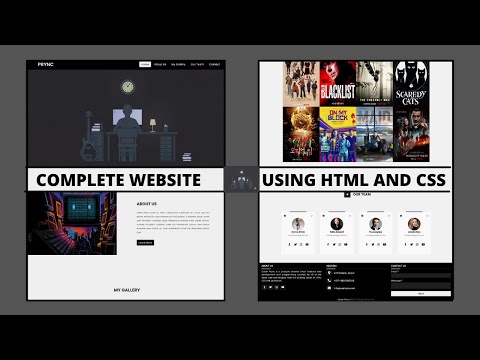 How To  Make Responsive Website Using Html And Css | Step by Step Tutorial