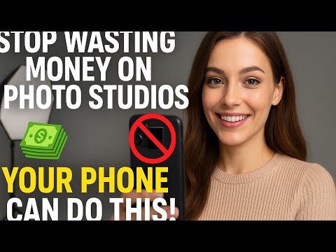 Stop Paying for Photo Studios – Try this 📱✨