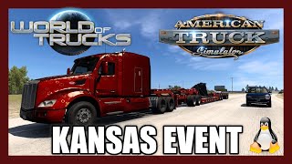 American Truck Simulator Season 1 Ep #4 on MX-Linux 2024 KANSAS Event
