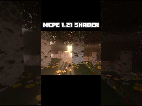 MCPE 1.21 Shader with Render Dragon Support! #shorts #minecraftrealistic  #minecraftshaders