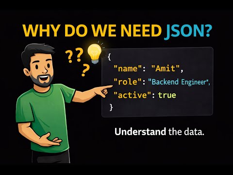 Why Do We Need JSON? | The Data Language Every System Uses