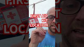 First Aid Kit location at a campground #camping #getoutdoors