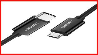 USB C to Micro USB Cable: Reliable Charging and Fast Data Transfer for Your Devices