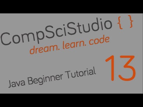 Java Beginner Programming Tutorial 13 Math Shortforms