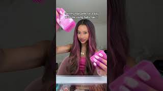 obsessed with the way @Colormehally  looks on my balayaged hair!! #fyp #relatable #hair