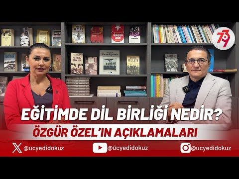 DİL BİRLİĞİ NEDİR? | ÖZGÜR ÖZEL’İN RUDAW AÇIKLAMALARI | ÜÇYEDİDOKUZ #chp