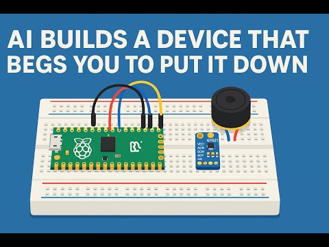 AI Builds a Device That Screams "Put Me Down!" - Raspberry Pi Pico W + GY-512