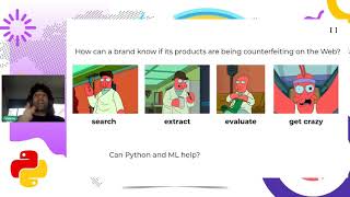 Tracking counterfeiting on the Web with Python and ML - PyConES 2021