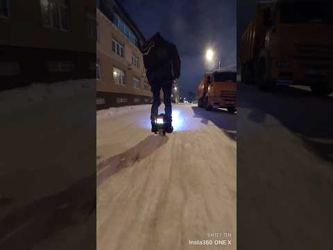 Begode Mten 4 зимой (Mten 4 winter riding)