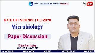 GATE Life Science Microbiology Paper Discussion 2020 with DJ Sir | IFAS