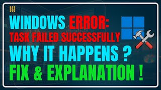 Windows Error Turned Hack? 🚀 Task Failed Successfully Boosts Speed