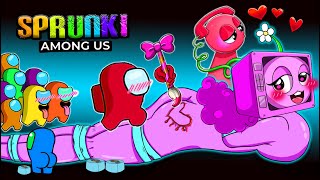 Among Us VS Incredibox Sprunki OC Lily x Tele House Horror | Among Us Funny Animation