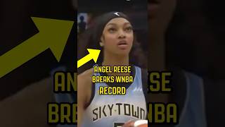 Angel Reese breaks WNBA double double record ⭐️