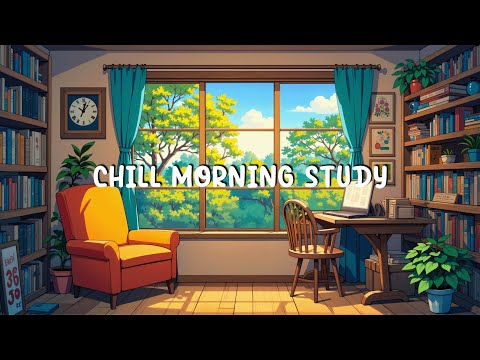 Chill Morning Study 📚 Deep Focus to Study, Work, Relax with Lofi Hip Hop Beats ~ Lofi Study Room